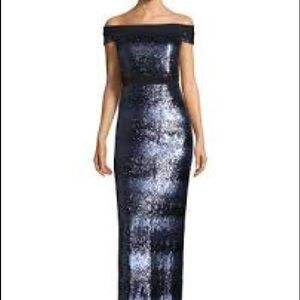 Carmen Marc Valvo Gown Off The Shoulder NWT